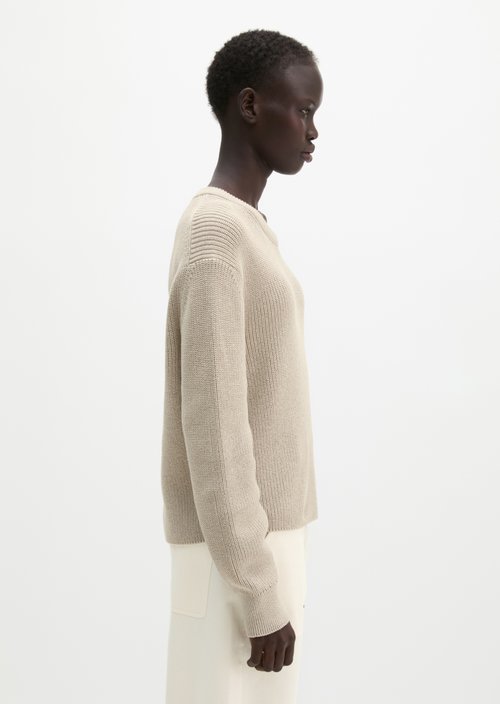 Sweater loose — Linen Beige