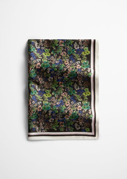 Satin-Foulard — Medium Brown