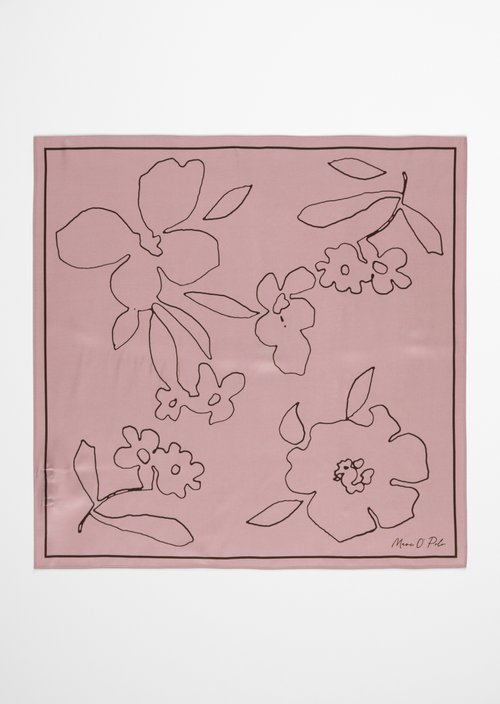 Satin-Foulard — Light Pink