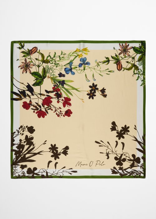 Satin-Foulard — Light Beige