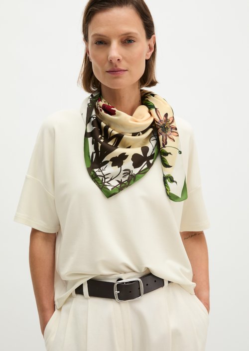 Satin-Foulard — Light Beige
