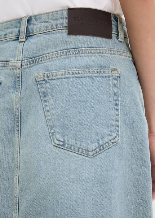 Jeansrock regular Light Blue in Detailansicht