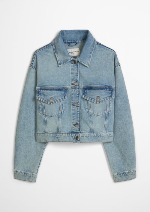 Relaxed denim jacket — Light Blue