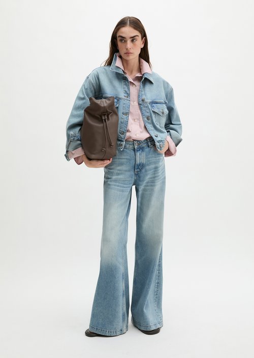 Relaxed denim jacket — Light Blue