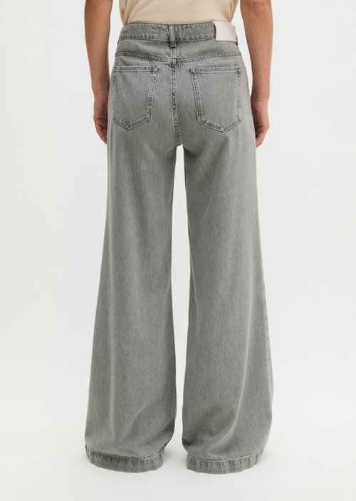 Jeans model Fjona flared — Light Grey