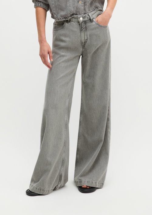 Jeans model Fjona flared — Light Grey