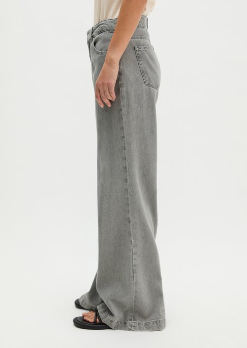 Jeans model Fjona flared — Light Grey