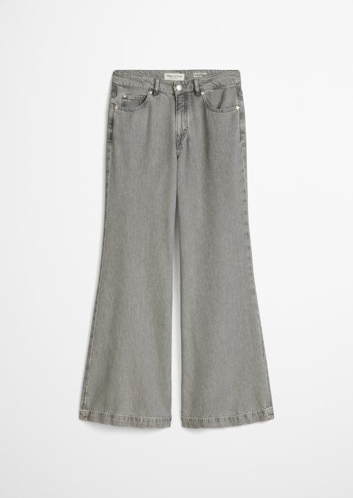 Jeans model Fjona flared — Light Grey