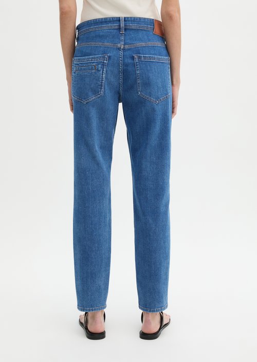 Jeans model Theda boyfriend cropped — Medium Blue