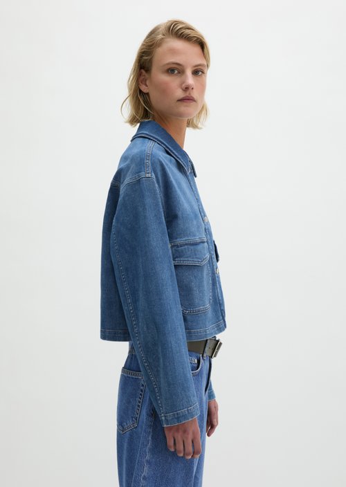 Relaxed denim shirt — Medium Blue