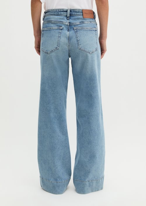Jeans model Lania wide — Light Blue