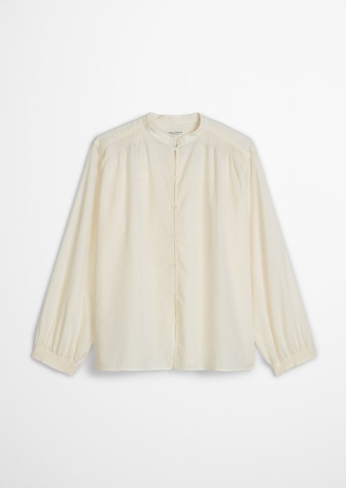 Relaxed blouse — White Cotton