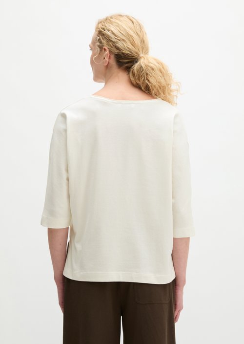 T-shirt oversize — White Cotton