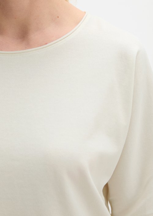 T-shirt oversize — White Cotton