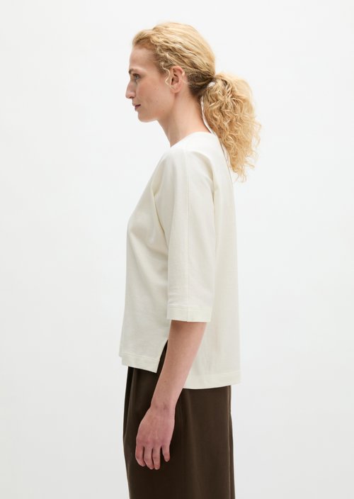 T-shirt oversize — White Cotton