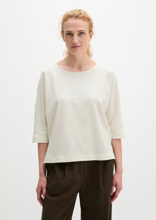 T-shirt oversize — White Cotton