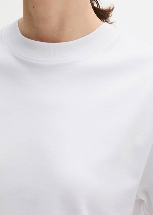 Relaxed T-shirt White in detail view