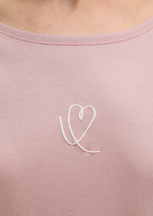 T-shirt regular — Mild Rose