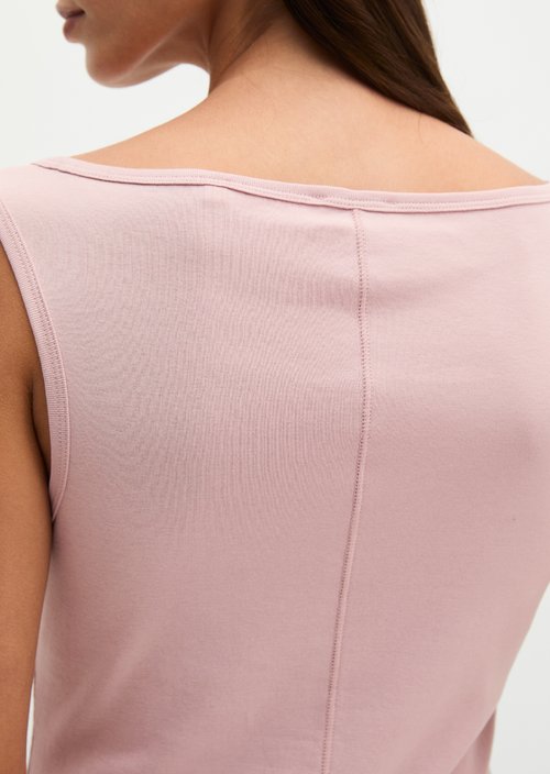 Regular tank top — Mild Rose