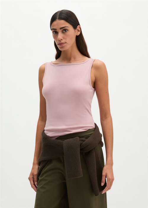Regular tank top — Mild Rose