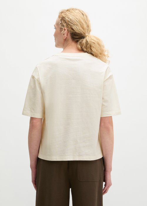 Oversized boxy sweatshirt — White Cotton