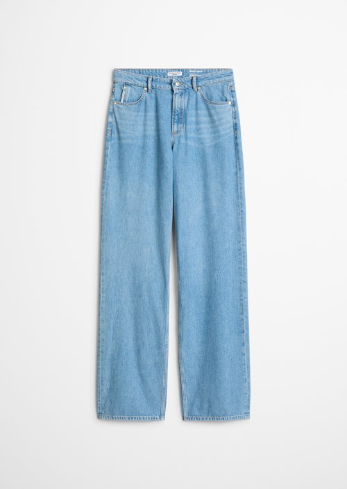 Tomma Wide Jeans — Medium Blue
