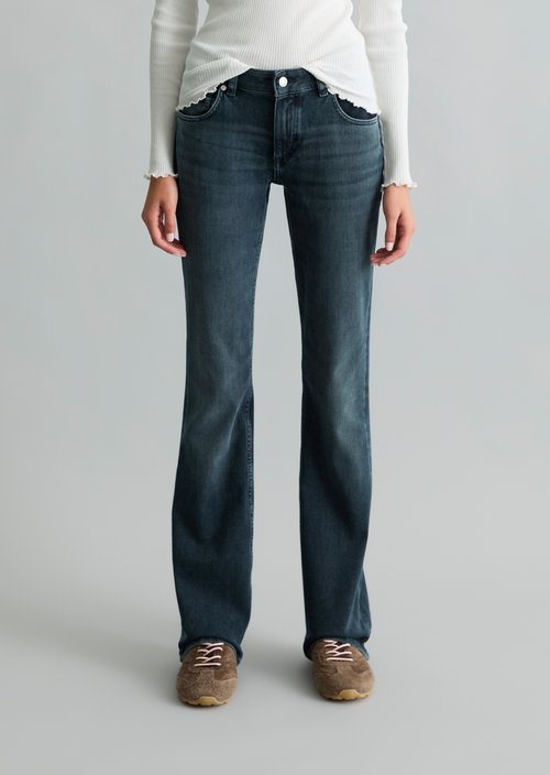 Nella Bootcut Jeans — Dark Blue