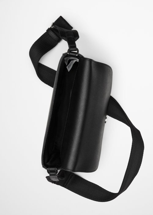Vika Small Shoulder Bag — Black