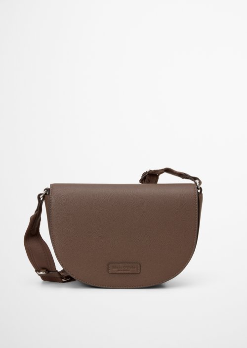 Vika Small Shoulder Bag — Dark Walnut