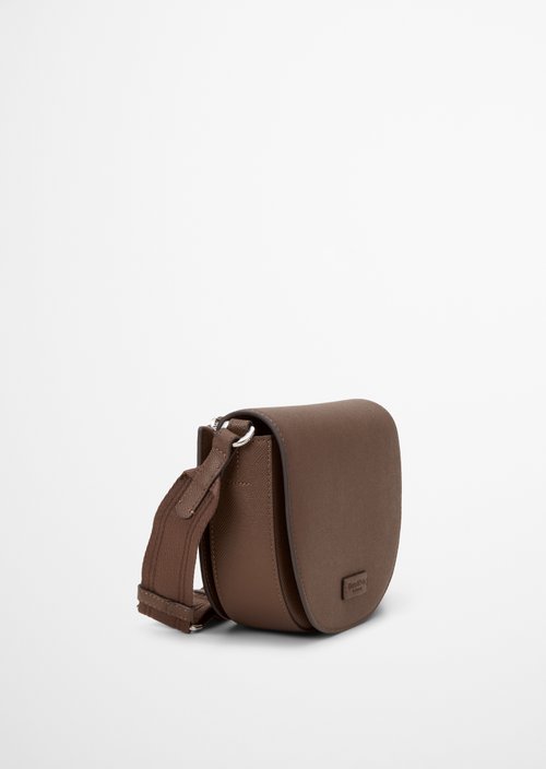 Vika Small Shoulder Bag — Dark Walnut