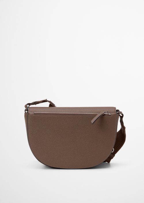 Vika Small Shoulder Bag — Dark Walnut