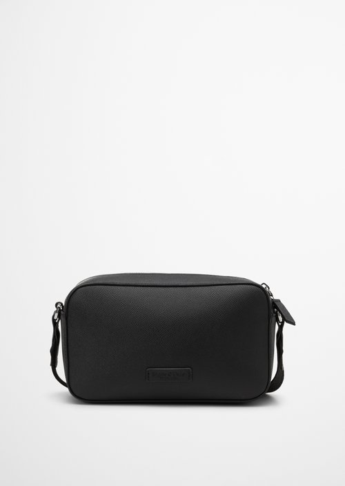 Villar Small Shoulder Bag — Black