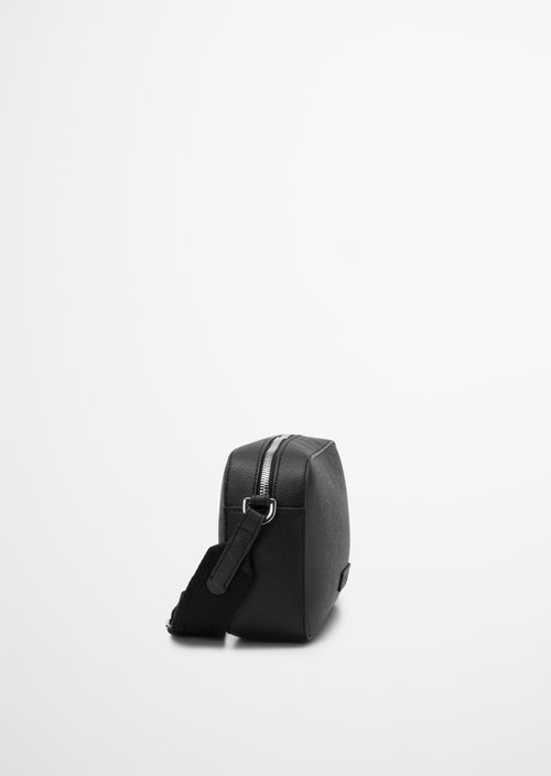 Villar Small Shoulder Bag — Black
