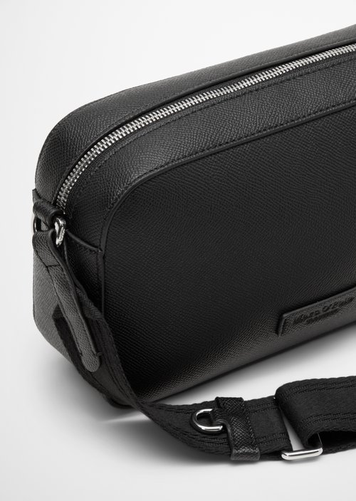 Villar Small Shoulder Bag — Black