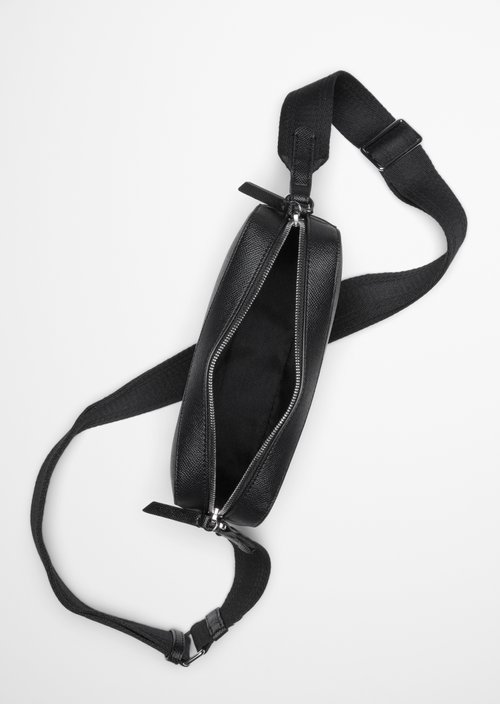 Villar Small Shoulder Bag — Black