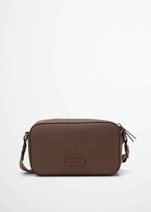 Villar Small Shoulder Bag — Dark Walnut