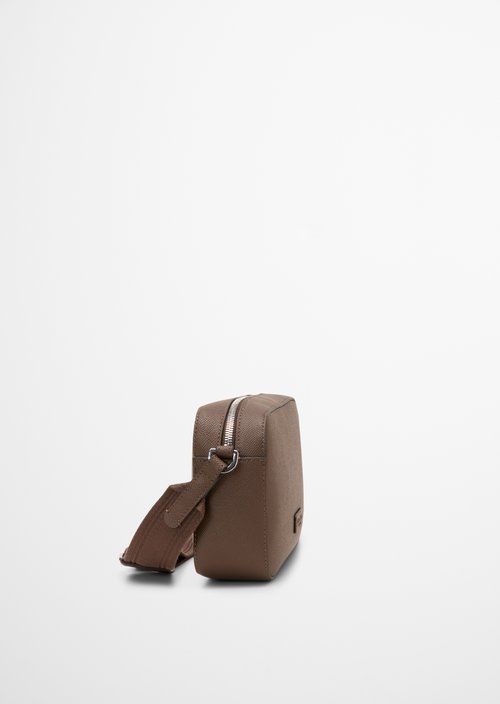 Villar Small Shoulder Bag — Dark Walnut