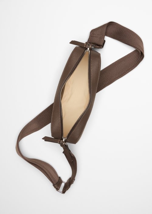 Villar Small Shoulder Bag — Dark Walnut
