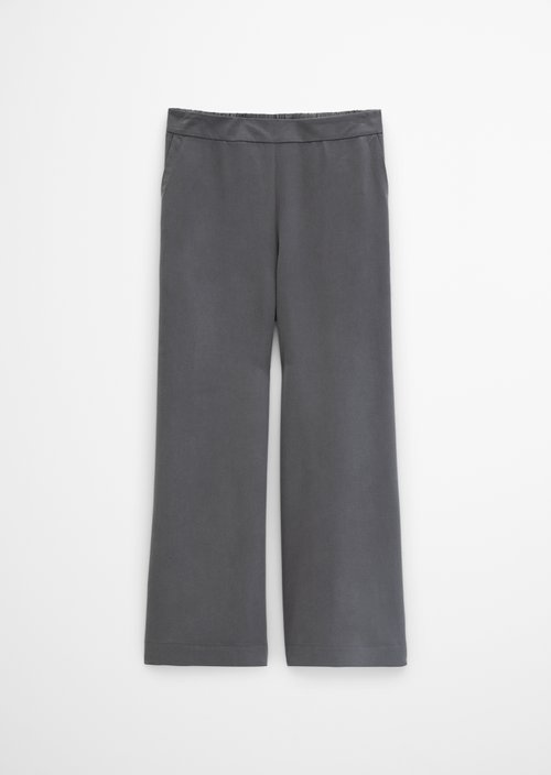 Pull-on culotte wide — Oxide Grey