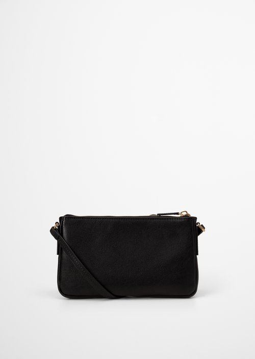 Fuana XS Crossbody Bag — Black