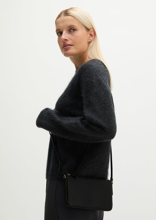 Fuana XS Crossbody Bag — Black
