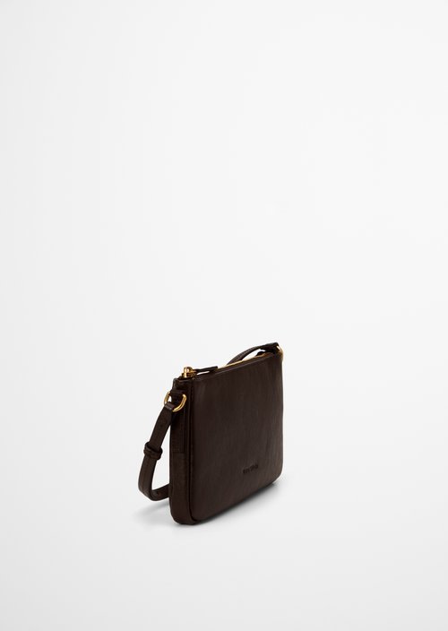 Fuana XS Crossbody Bag — Burnt Coffee