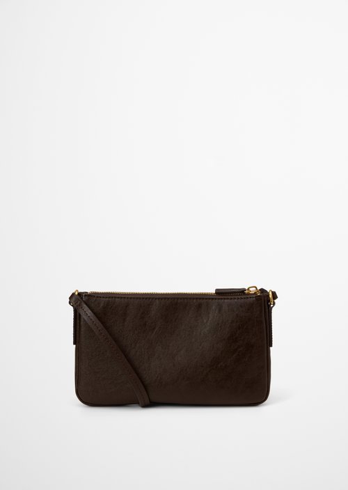 Fuana XS Crossbody Bag — Burnt Coffee