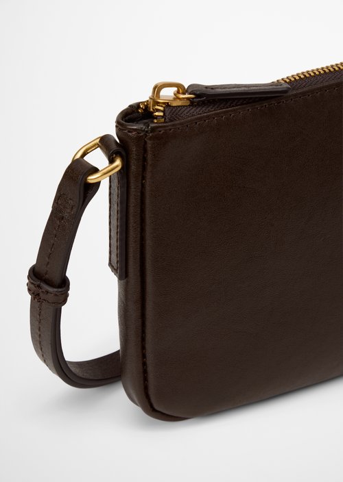 Fuana XS Crossbody Bag — Burnt Coffee