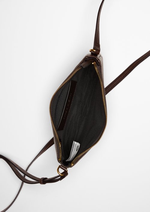 Fuana XS Crossbody Bag — Burnt Coffee