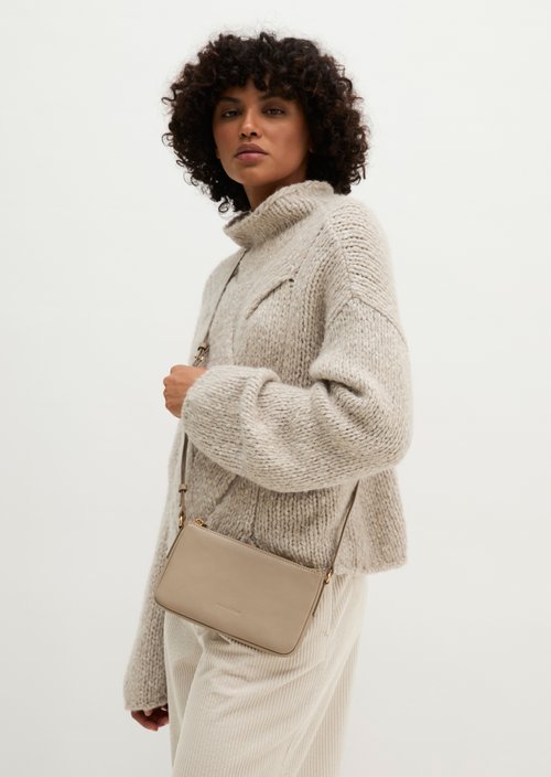 Fuana XS Crossbody Bag — Earthy Taupe