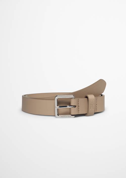Ceinture modèle Junna Earthy Taupe en vue de face