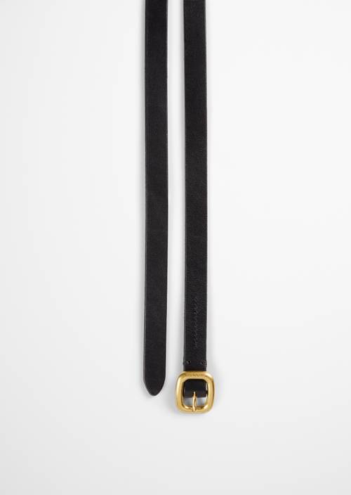 Adina Belt Black in detail view