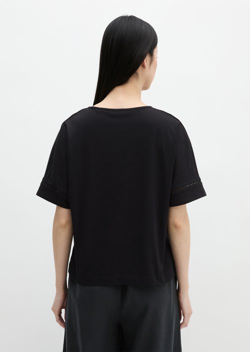 Relaxed T-shirt — Black
