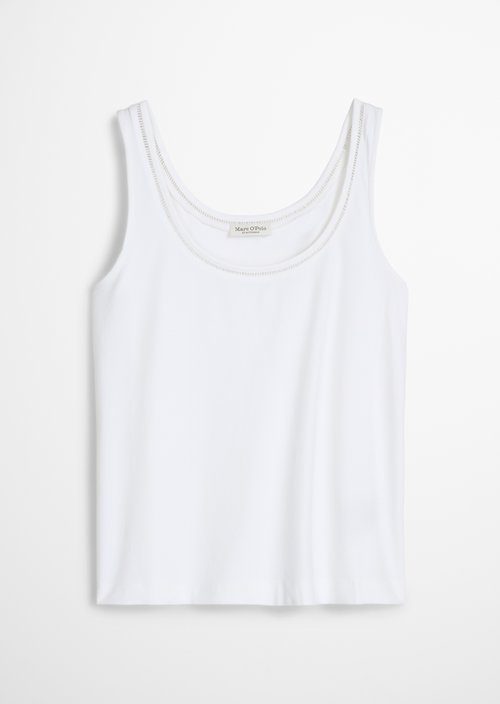 Top relaxed — White
